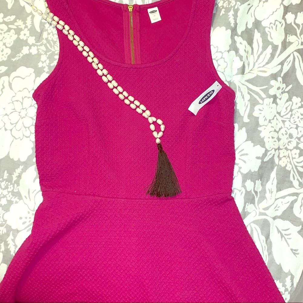 Textured Solid Dress